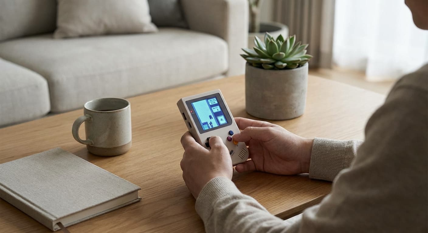 지루함 순삭! 내 손안의 작은 오락실, 레트로 게임기