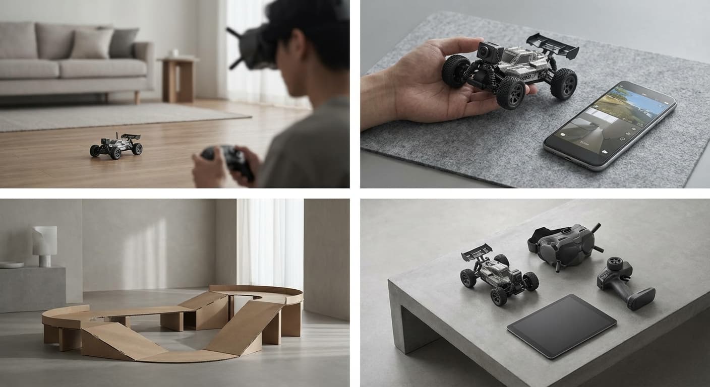 방구석이 F1 서킷? 1인칭 FPV RC카 리얼 후기