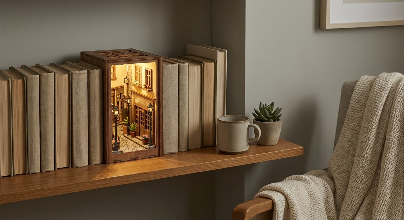 책장 속 작은 마법! 몰입감 1000% 북눅 미니어처 키트