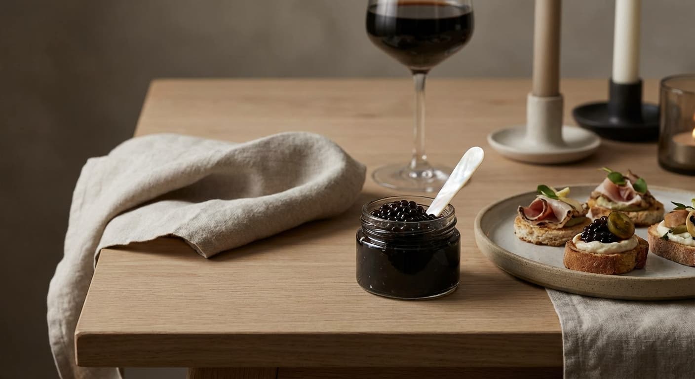 럭셔리 홈파티 치트키✨ 캐비어처럼 톡 터지는 발사믹 펄 세트