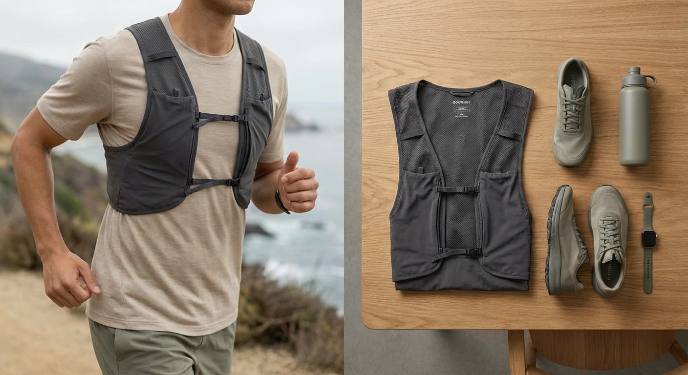 마라톤 완주 치트키! 흔들림 없는 초경량 러닝 베스트