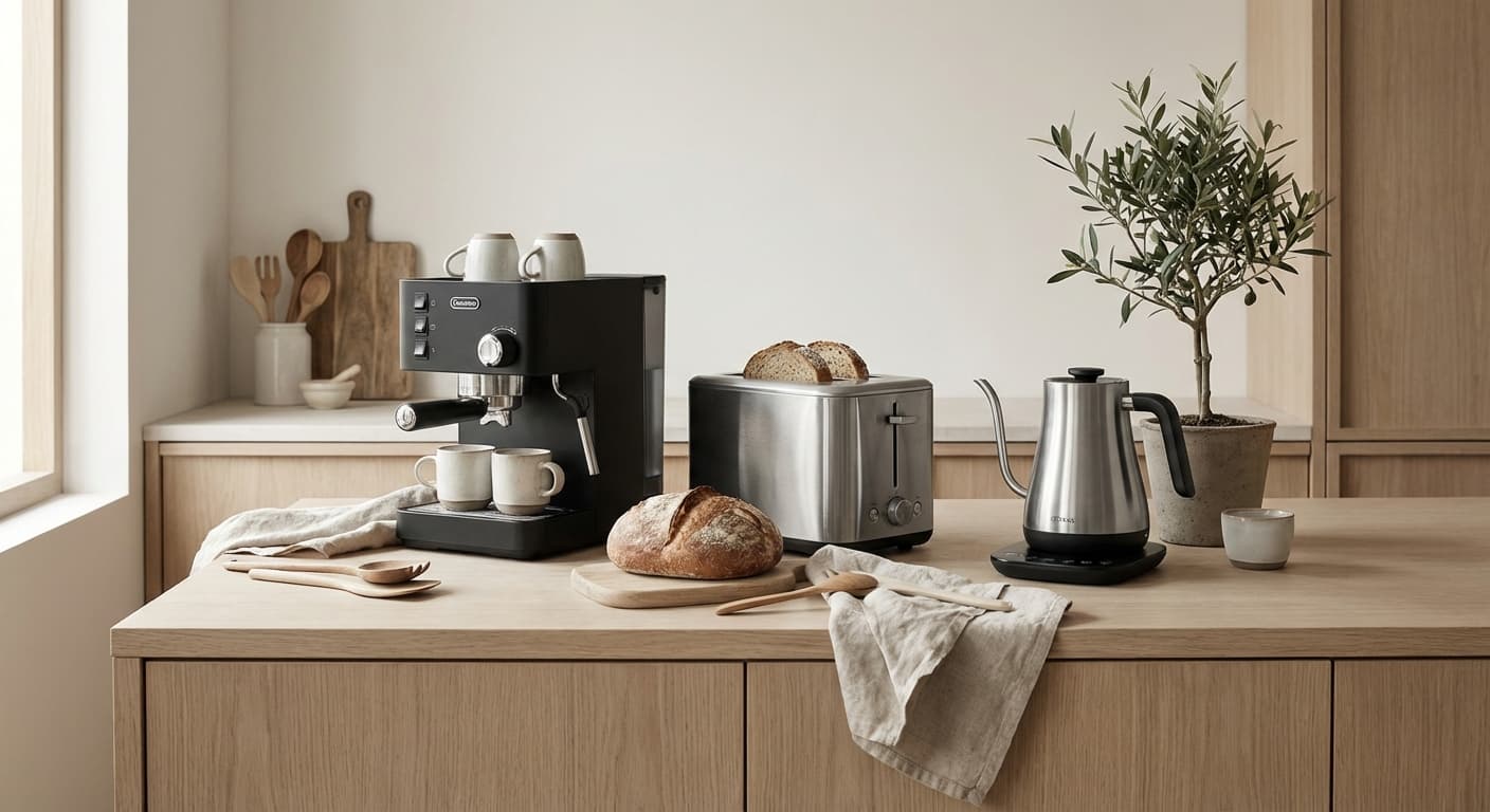 삶의 질 수직 상승! 실패 없는 주방 가전 3선