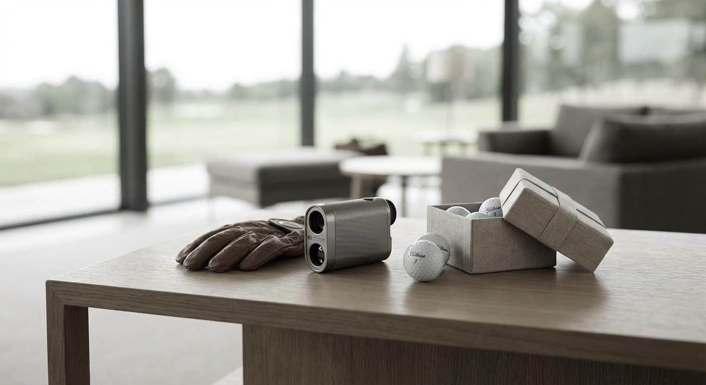 센스 폭발 골프 선물! 1초 만에 핀 잡는 초소형 거리측정기