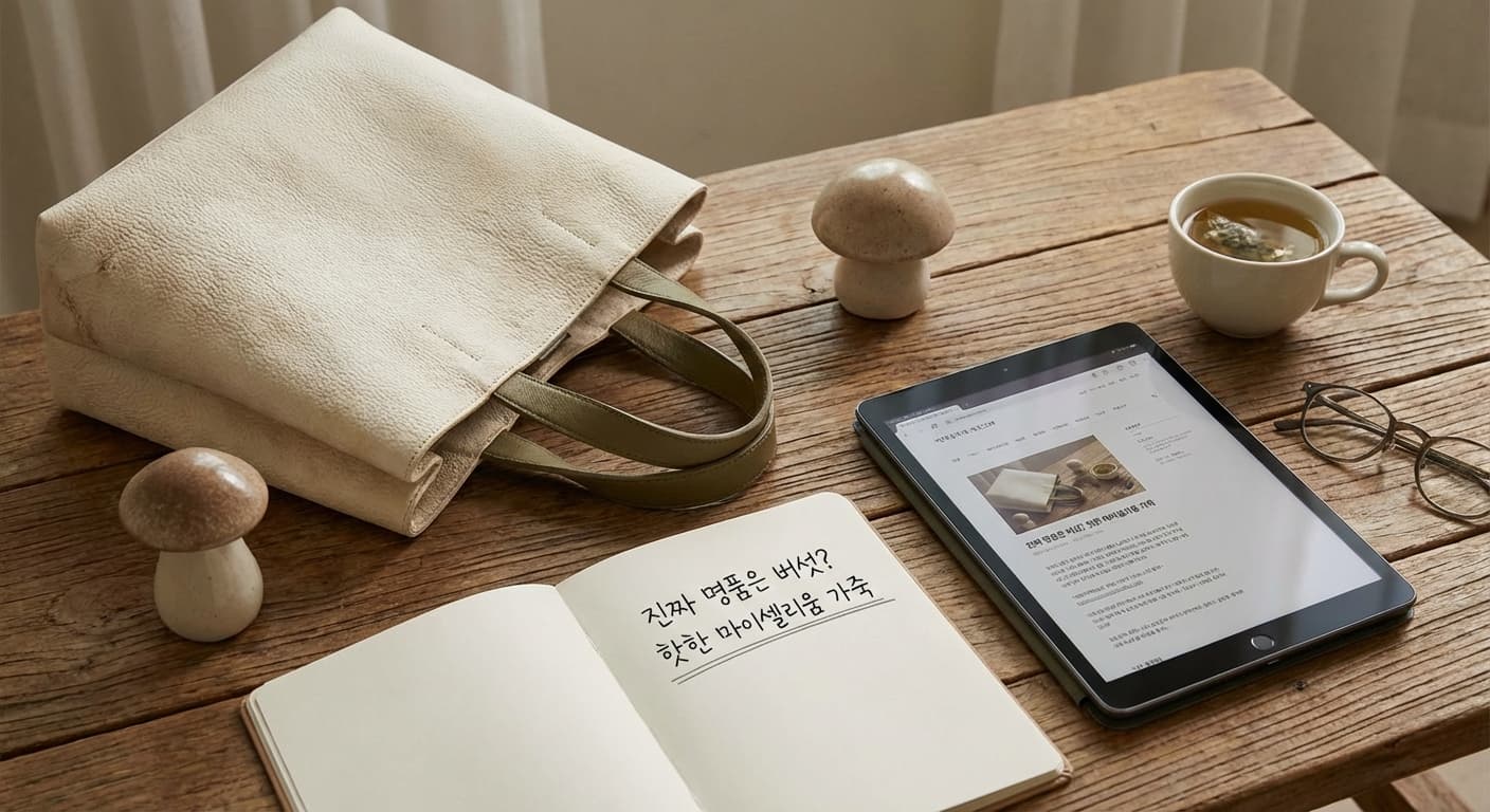 진짜 명품은 버섯? 핫한 마이셀리움 가죽