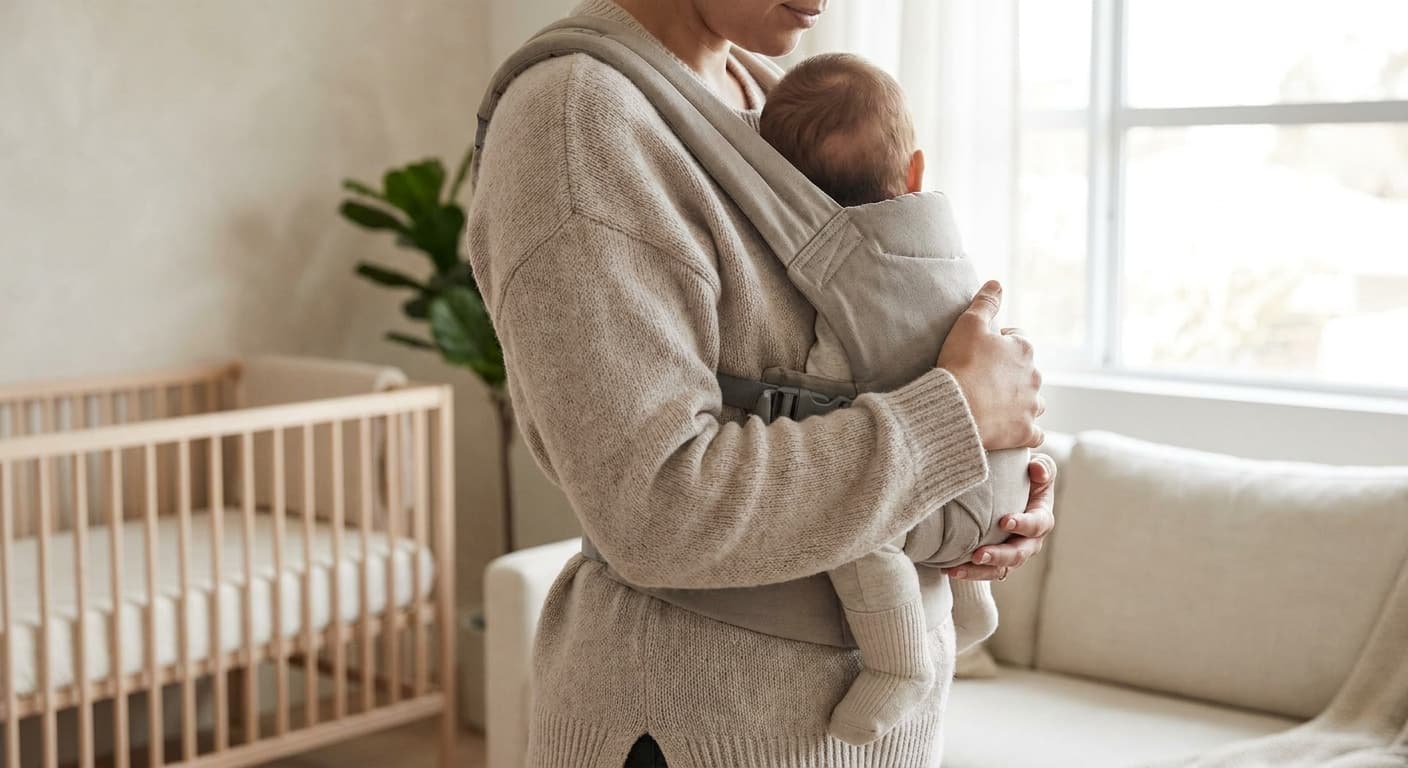 스마트 포대기로 아기 잠자리 걱정 끝!