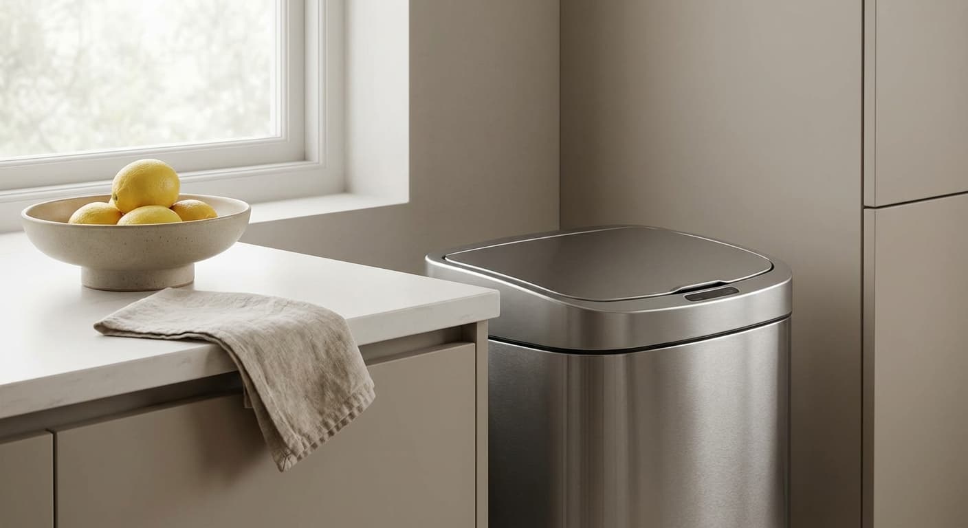 삶의 질 수직 상승! 냄새·초파리 완벽 차단 스마트 휴지통