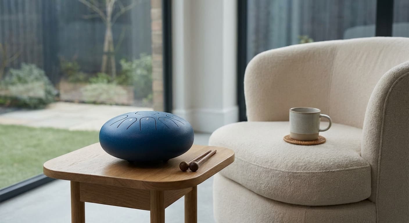 스트레스 순삭! 영롱한 소리의 방구석 힐링템 미니 스틸 텅 드럼