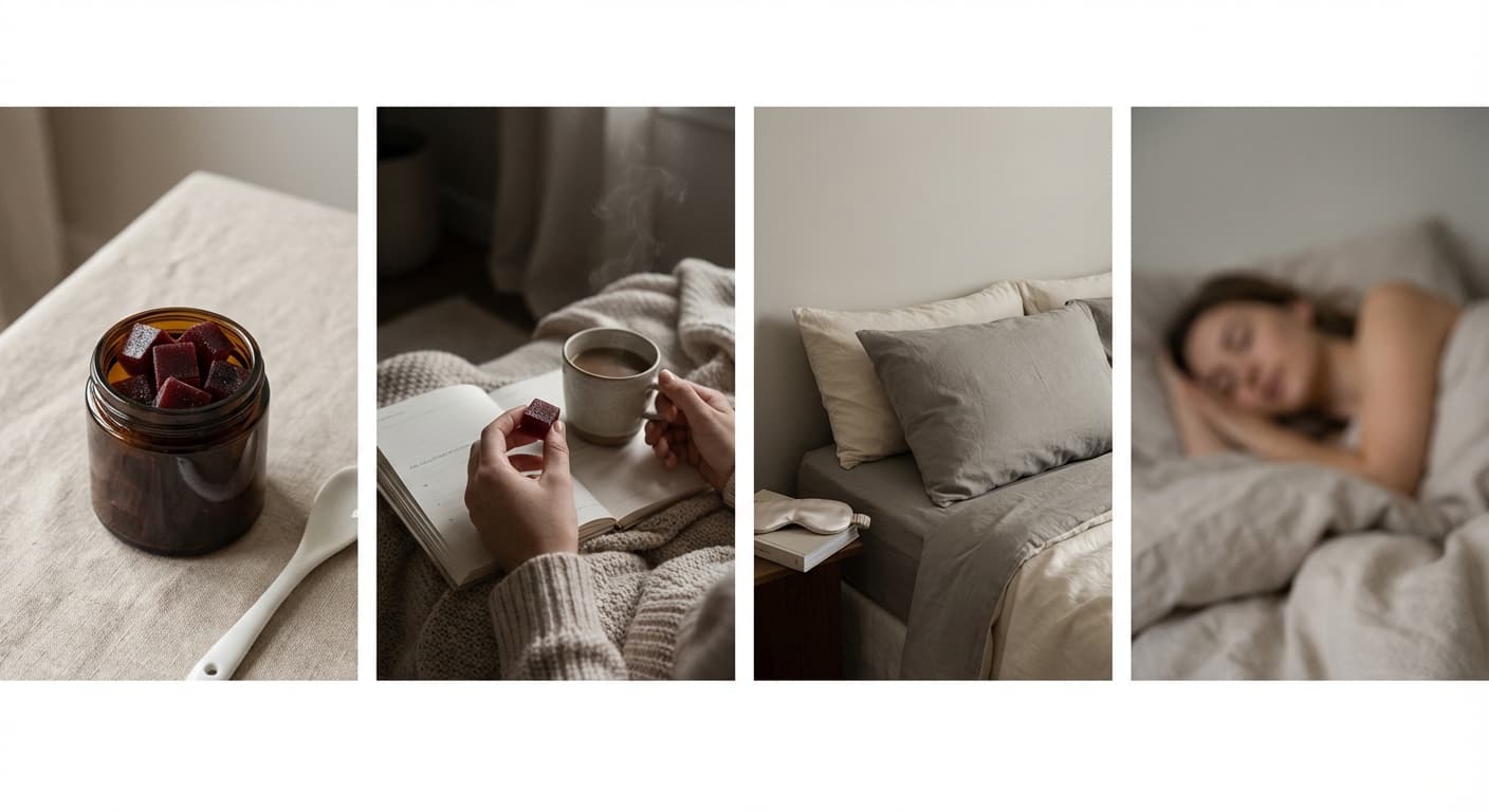 불면증 순삭! 맛있는 타트체리 락티움 젤리 꿀잠 후기