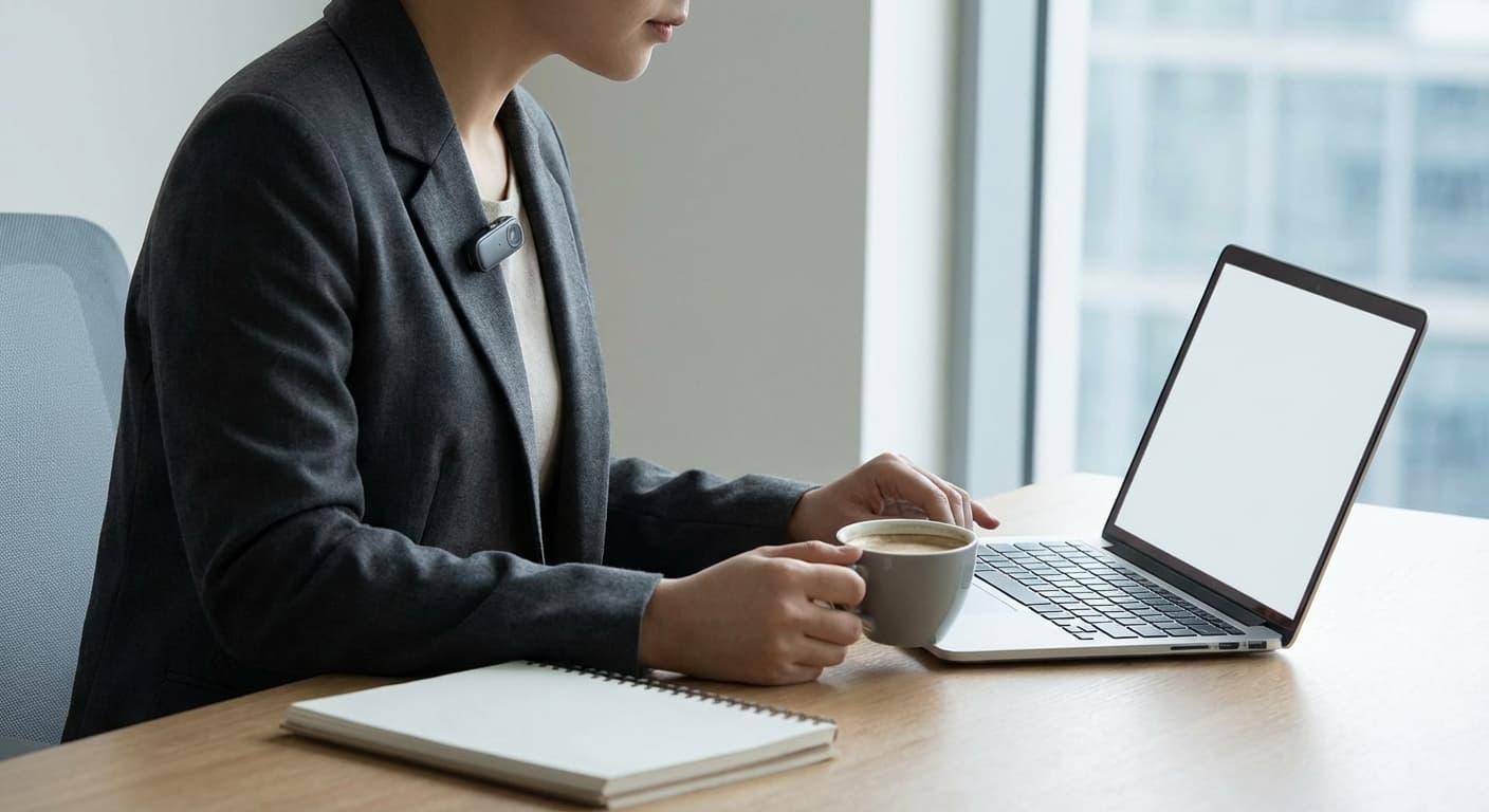 직장인 필수템! 회의록 1초 컷, 웨어러블 AI 레코더